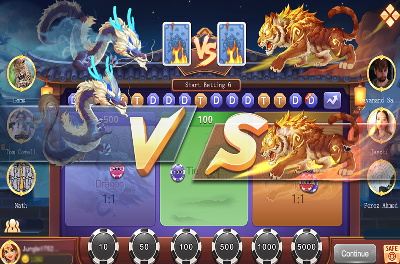 Best Dragon vs Tiger casino game strategy in India