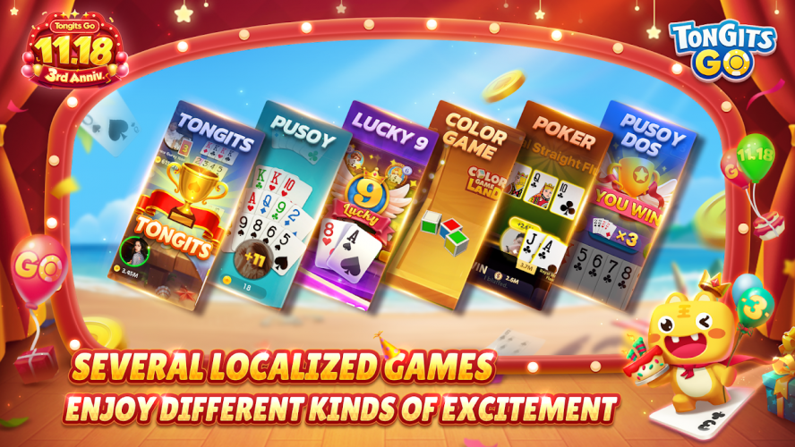 Tongits Go-Exciting Challenge is in the category of Casino. You can check all apps from the developer of Tongits Go-Exciting Challenge and find 198 alternative ...
