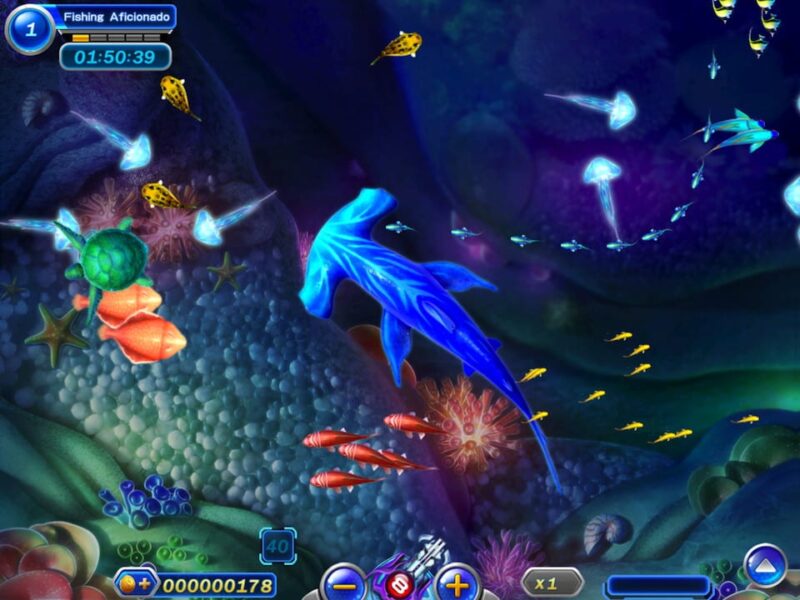 The squid battle of the fishing game, this is a storyline adapted from Tesla and Ultraman