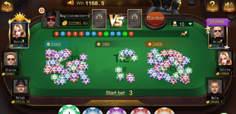 Lucky game Dragon Tiger casino strategy