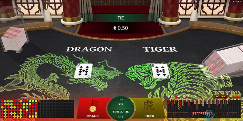 How to play Dragon Tiger online