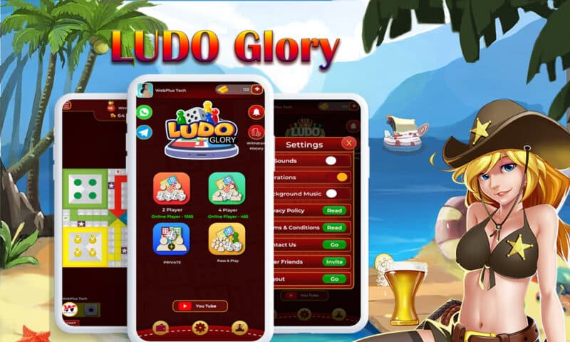 Ludo Glory is a strategy board game where you challenge your opponents with your powerful skills...
