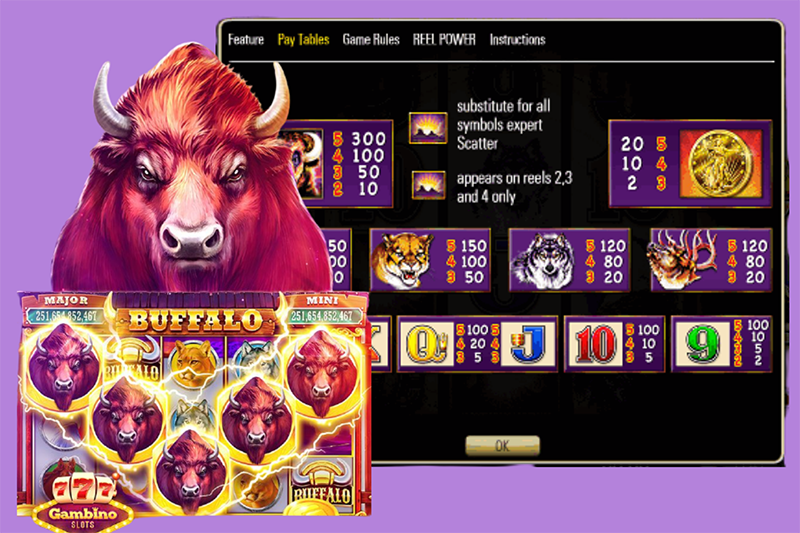 slot game buffalo win real money