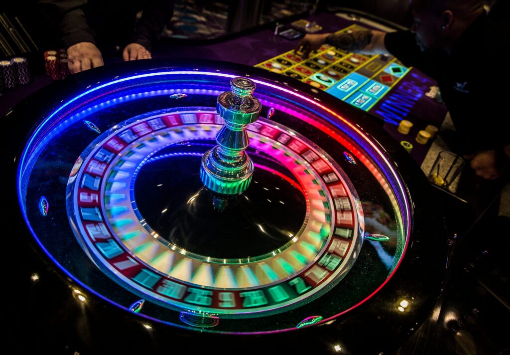 This Roulette Wheel works like it would in any casino - but this one can be used for anything.