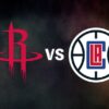Clippers vs Rockets prediction